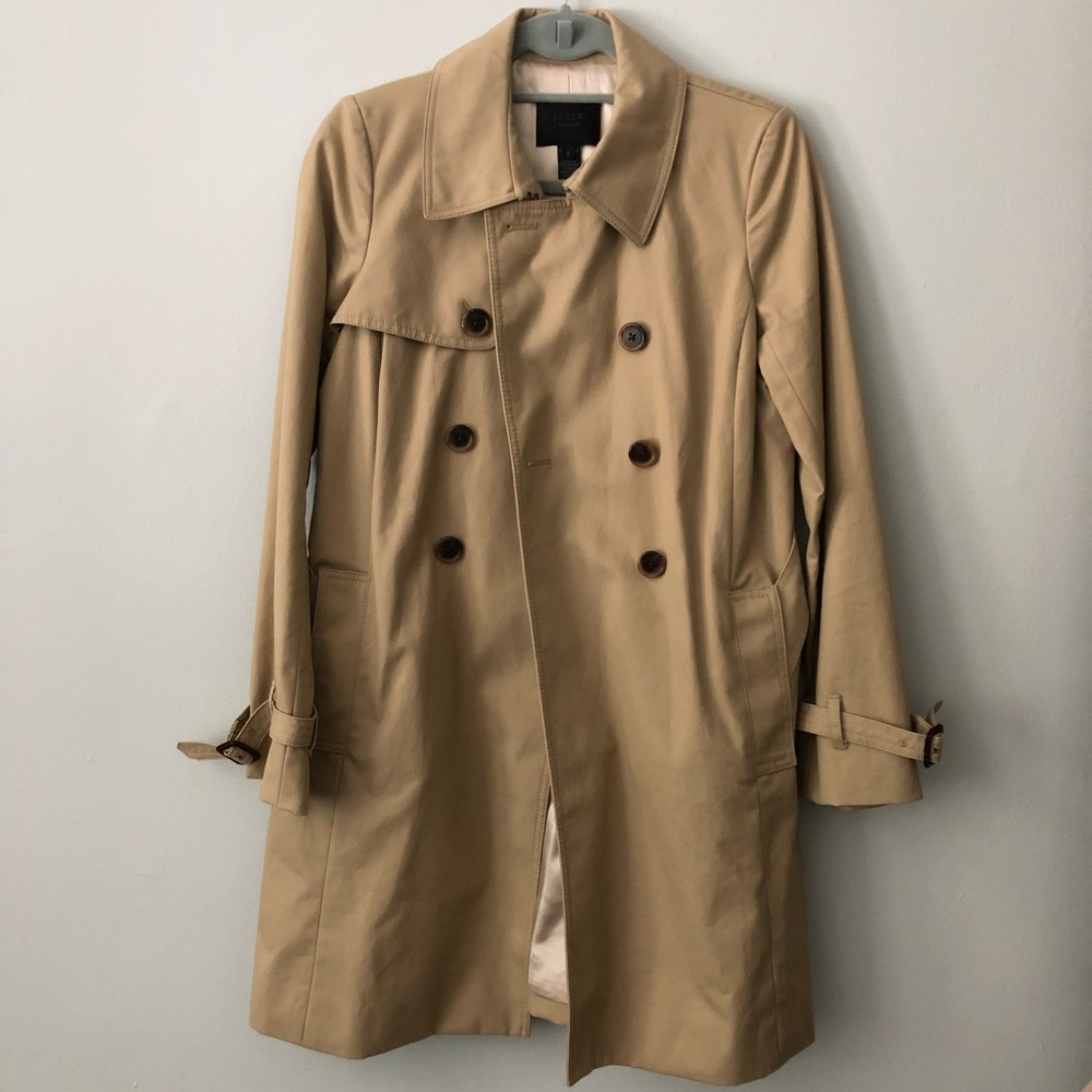 jcrew trench coat size S